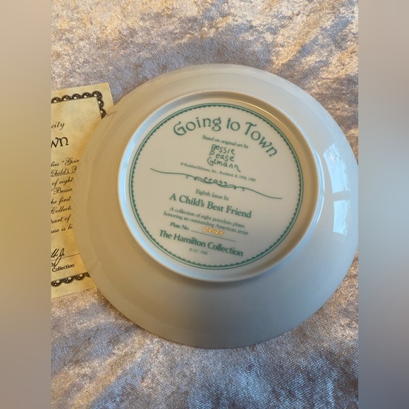 Collectable plate - Picture 3 of 3